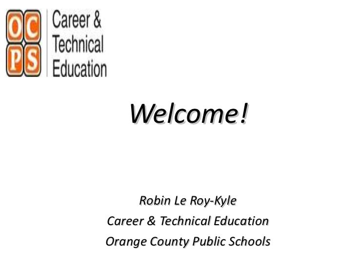 Career And Technical Education Overview Pp For Parents