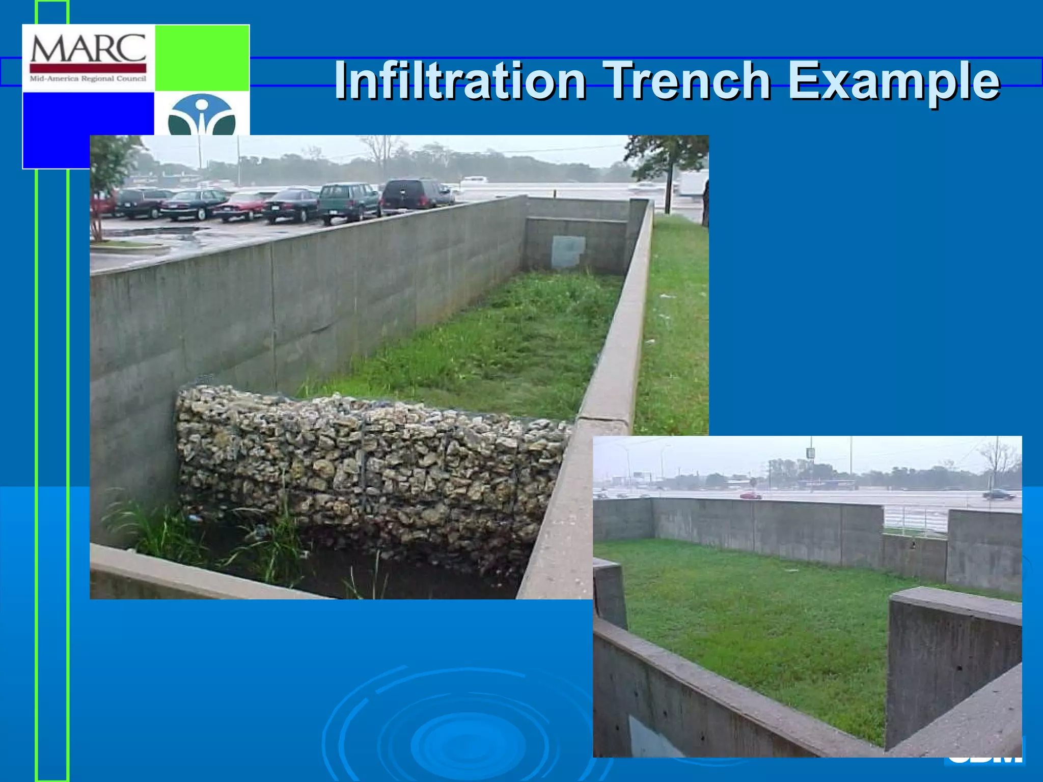 Infiltration Trench Example

 