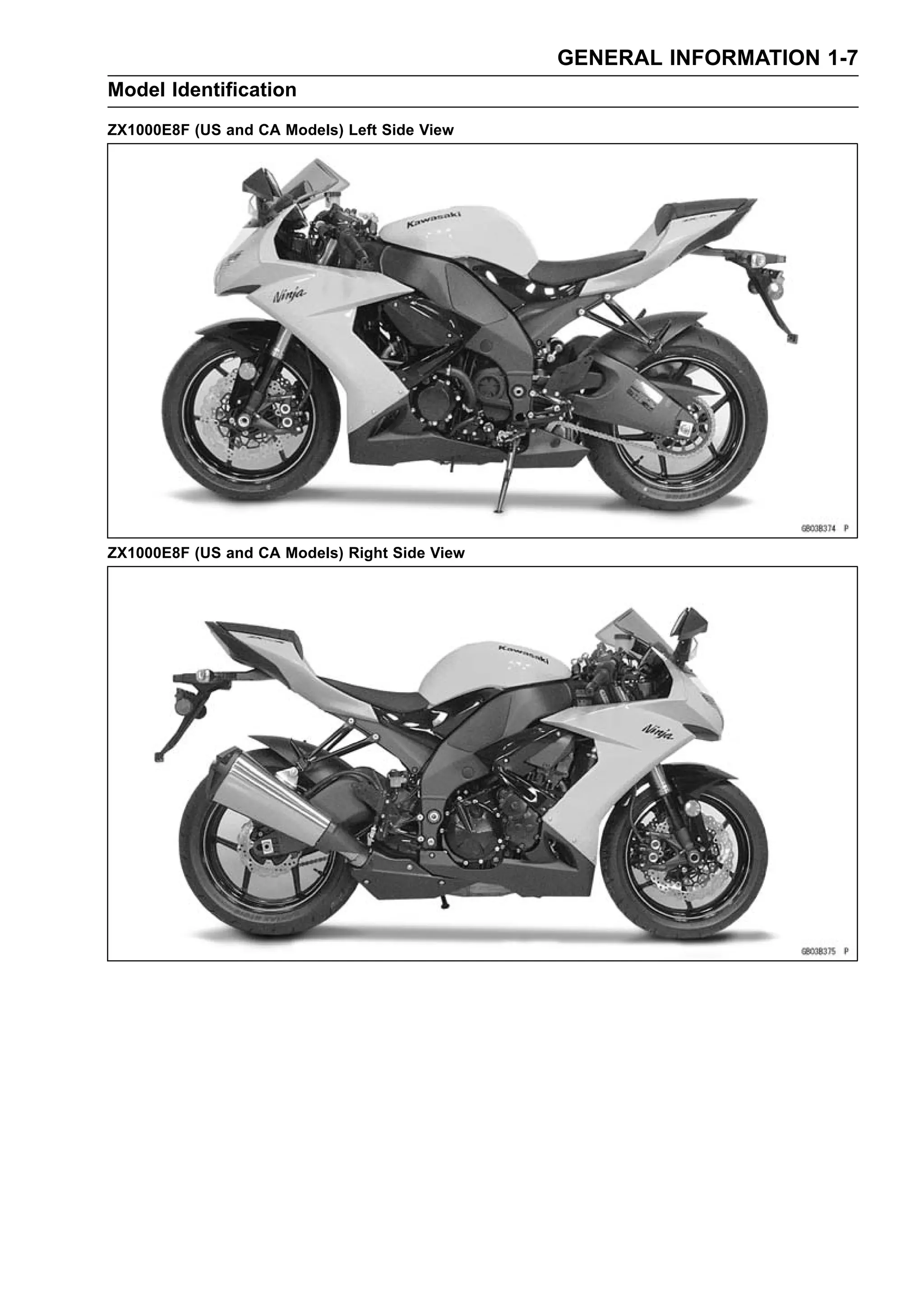 【SO】 2008 2009 Zx10r | PDF