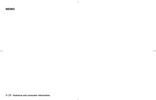 MEMO




9-28 Technical and consumer information



                                          ੬ 07.7.25/Z33-D/V5.0 ੭
 