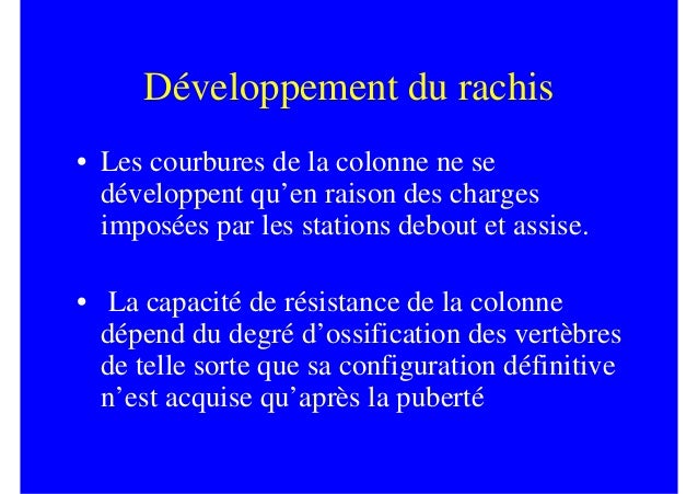 Les douleurs dans le ventre est plus proches du dos