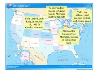 Gerald R. Ford Map Gerald Ford | PPT