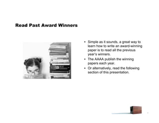 2008 JC Planning Awards Virtual Training