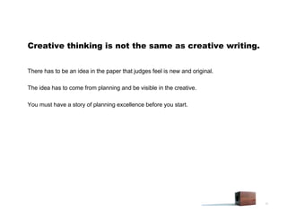 2008 JC Planning Awards Virtual Training
