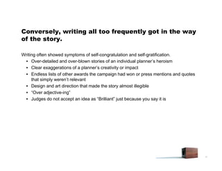 2008 JC Planning Awards Virtual Training