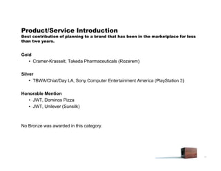 2008 JC Planning Awards Virtual Training