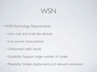 Wireless Communication And Mobile Network - ZigBee