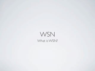 Wireless Communication And Mobile Network - ZigBee