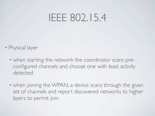 Wireless Communication And Mobile Network - ZigBee