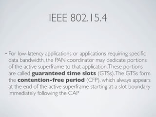 Wireless Communication And Mobile Network - ZigBee