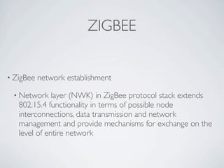 Wireless Communication And Mobile Network - ZigBee