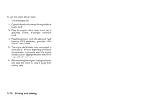 2008 PATHFINDER OWNER'S MANUAL