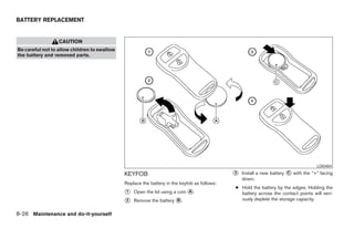 2008 PATHFINDER OWNER'S MANUAL