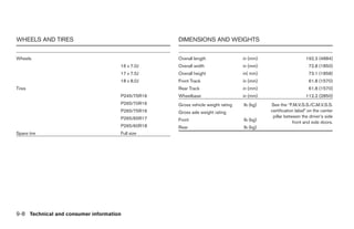 2008 PATHFINDER OWNER'S MANUAL