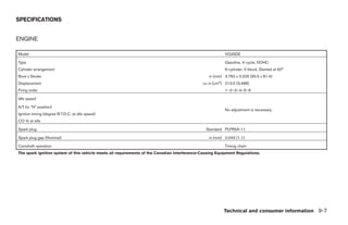 2008 QUEST OWNER'S MANUAL