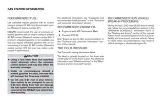 2008 QUEST OWNER'S MANUAL