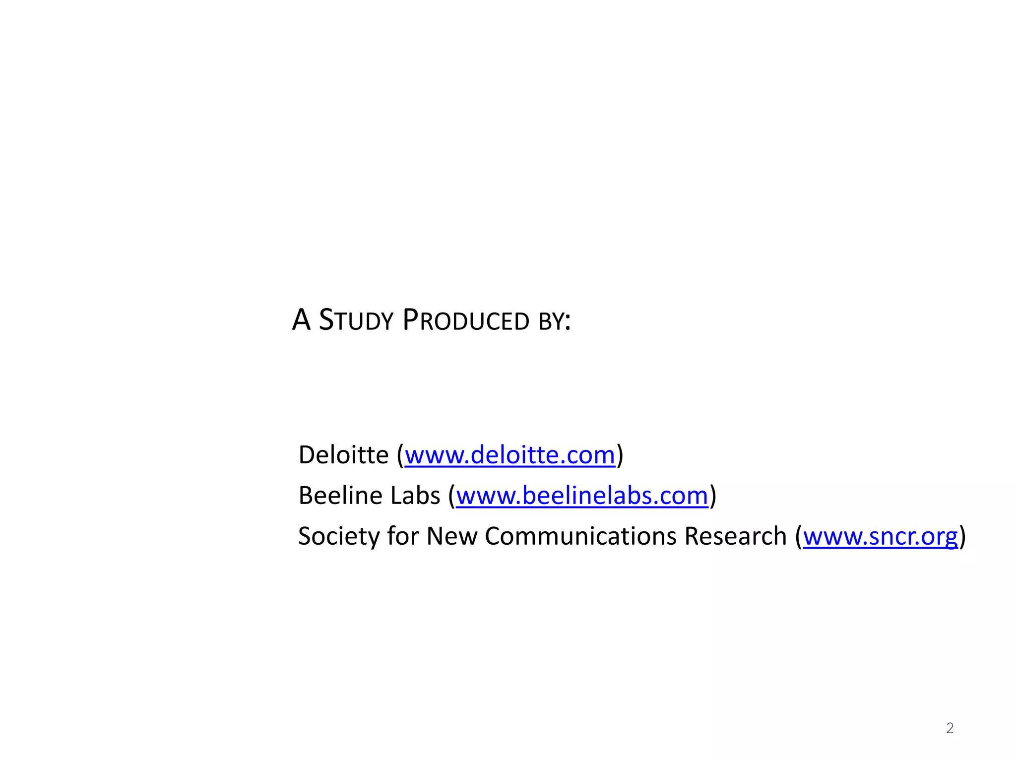 2008 Tribalization Of Business Study Quantitative