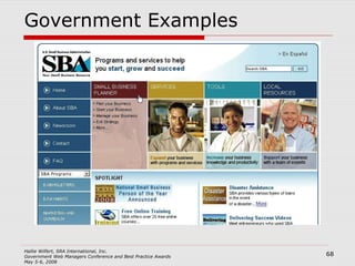 Government Examples 