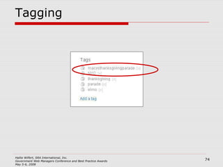 Tagging 