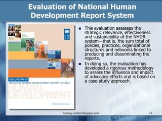 Bibliography for Evaluation of Development Performance | PDF