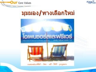 มุมมอง / ทางเลือกใหม่ 