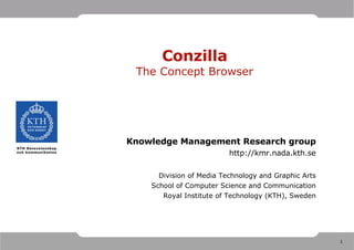Conzilla The Concept Browser ,[object Object],[object Object],[object Object],[object Object],[object Object]