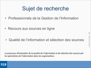 Topo Recherche Fev 2008