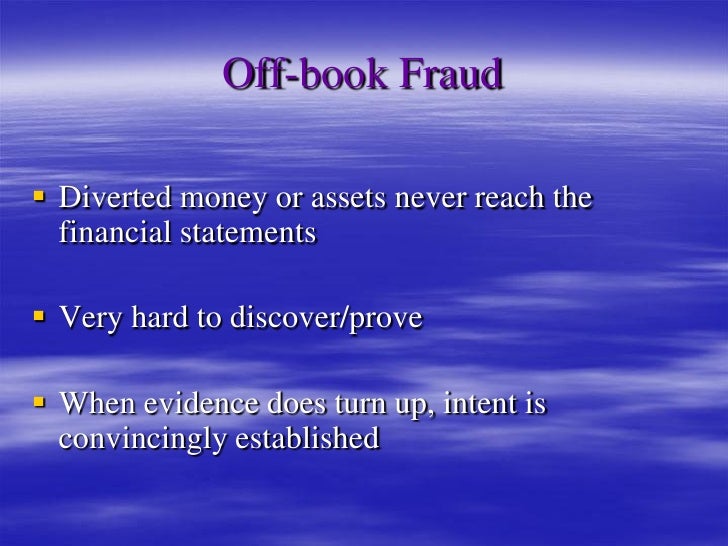 Fraud Prevention Detection And Investigation In The Payday Advance I