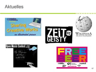 Creative Commons - Wie wir teilen