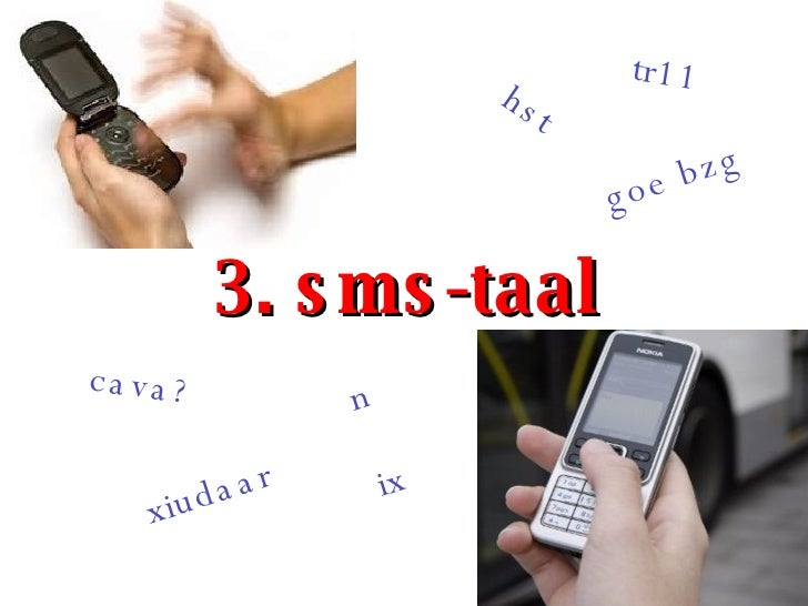 Dialect & sms-taal