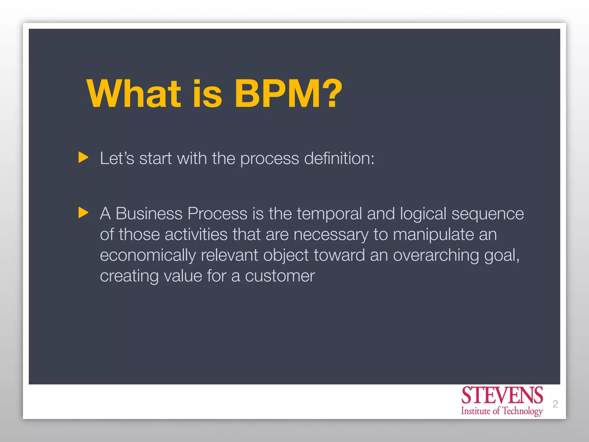 What Every Enterprise Architect Needs to Know About BPM