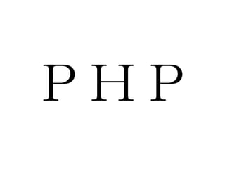 ＰＨＰ 
