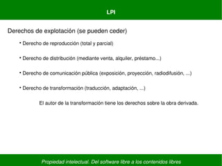 Propiedad intelectual. Del software libre a los contenidos libres