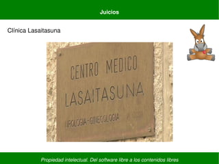 Propiedad intelectual. Del software libre a los contenidos libres