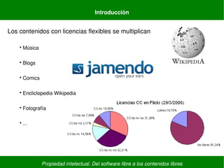 Propiedad intelectual. Del software libre a los contenidos libres
