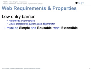 A little REST and Relaxation