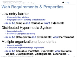 A little REST and Relaxation