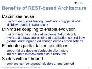 A little REST and Relaxation