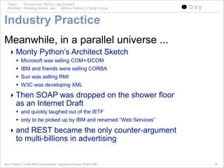 A little REST and Relaxation