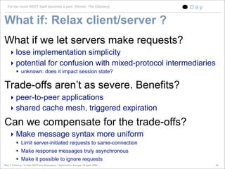 A little REST and Relaxation