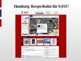 Hamburg Reeperbahn für 9,95€! 