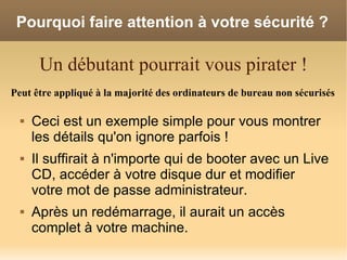 Securiser Votre Systeme Gnu Linux