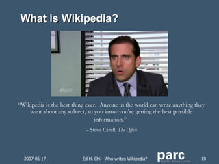 Wikipedia Written Research on Social Dynamics in Wikipedia | PPT