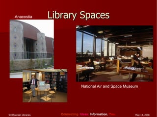 Library Spaces National Air and Space Museum Anacostia 