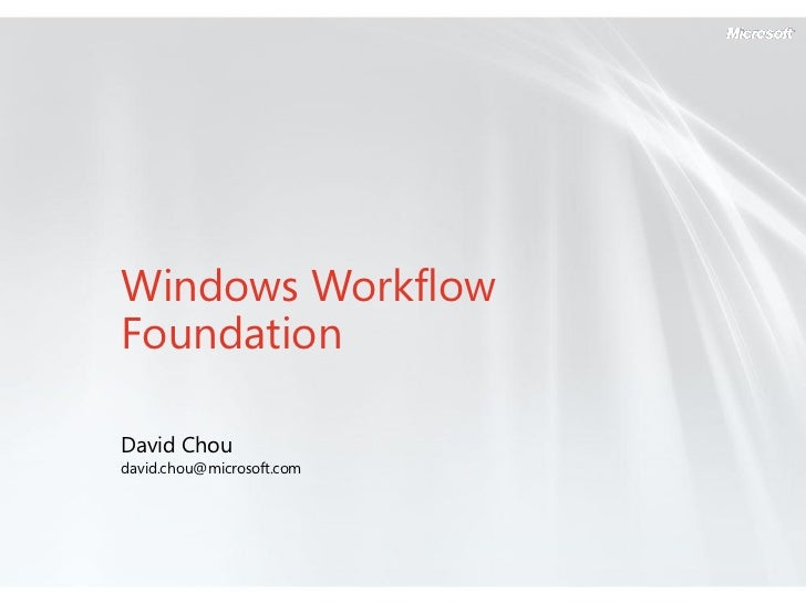 windows workflow foundation thesis windows workflow foundation thesis