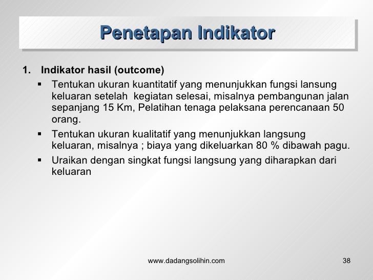 Monitoring dan Evaluasi Pelaksanaan Pembangunan Daerah