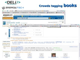 Crowds tagging   books 