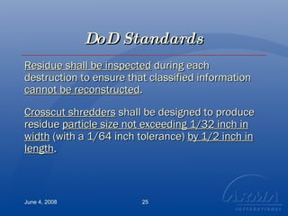 2008.06.04.Records Destruction Methods | PPT