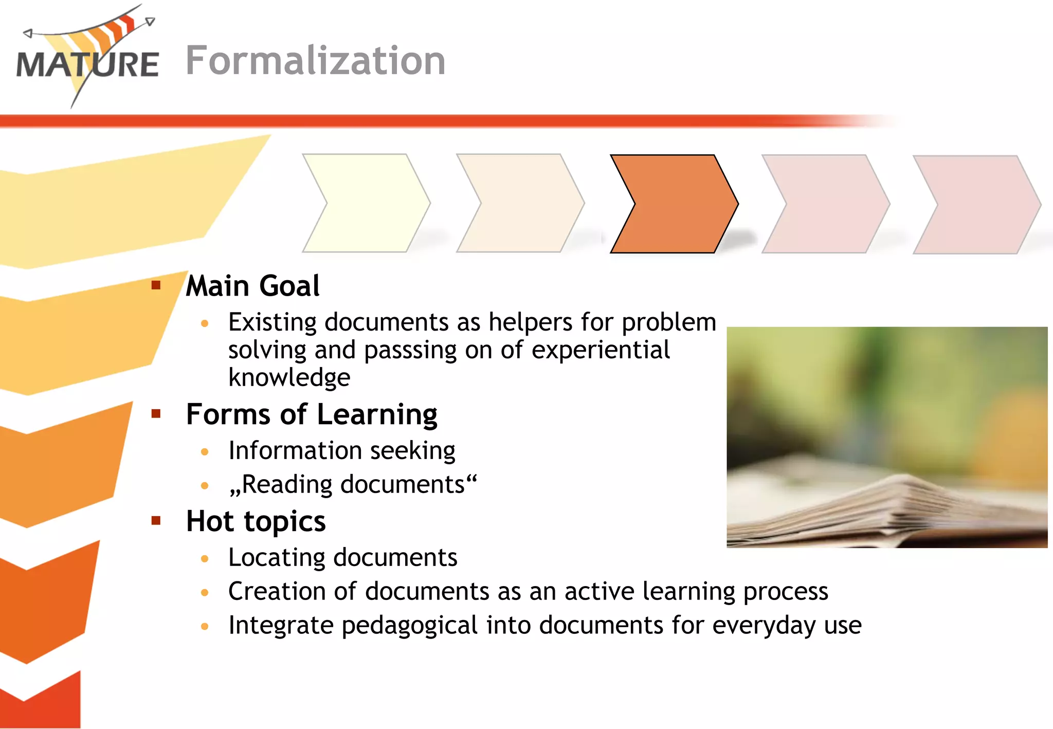 Knowledge Maturing - a different perspective on learning