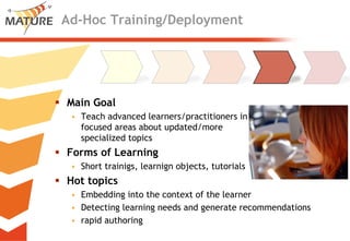Knowledge Maturing - a different perspective on learning